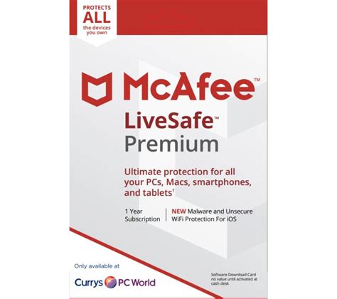 mcafee livesafe price
